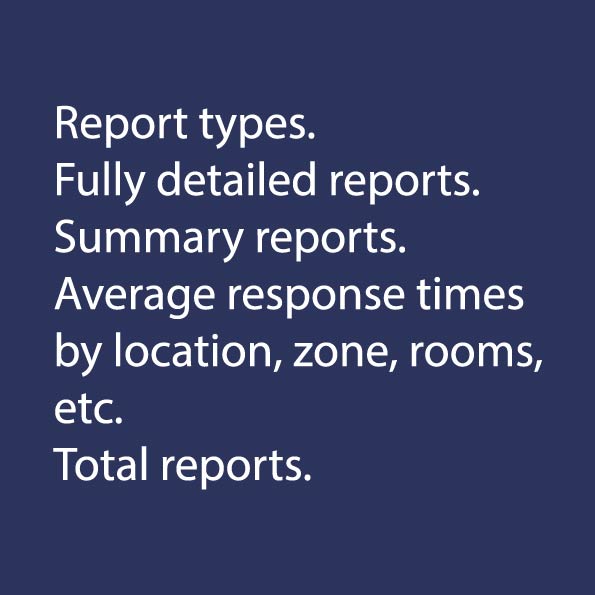 Fully detailed reports